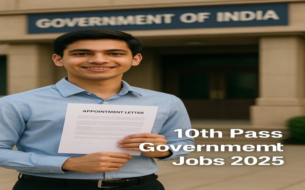 10वीं पास के लिए निकली नई सरकारी नौकरियाँ 2025: बिना परीक्षा के पाएं नौकरी