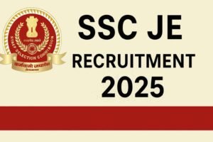 SSC JE Recruitment 2025